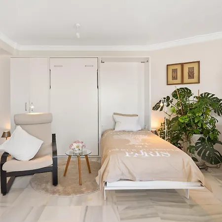 Beachfront Sea Views, Old Town, Parking Apartment Marbella